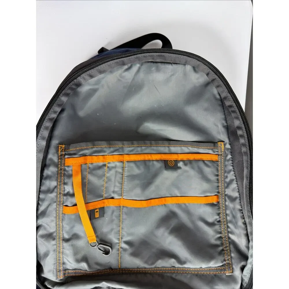 The North Face Modem Backpack Laptop School Travel Gray/Green Adjustable Straps